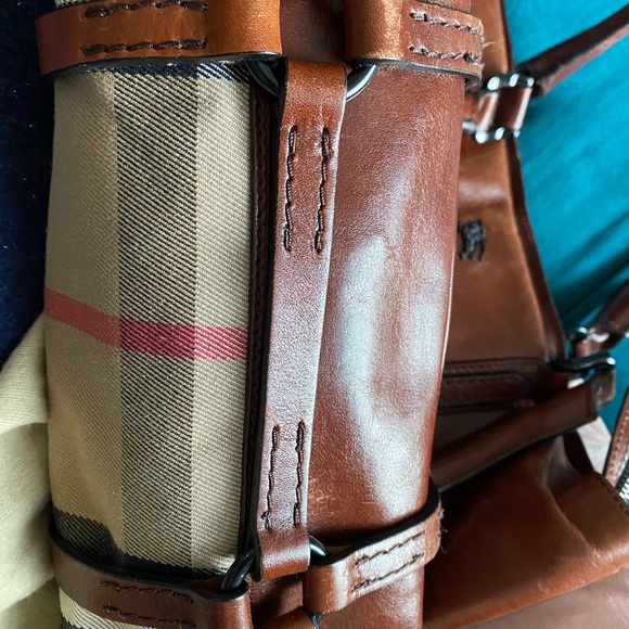 Like New Burberry Bridle Tote - Picture 11 of 13